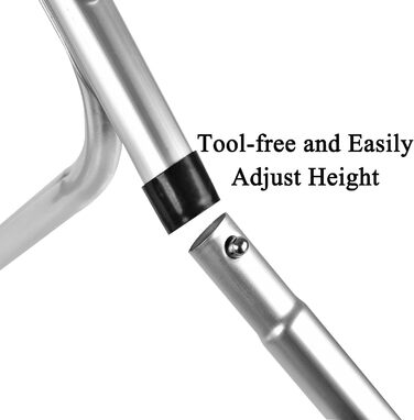 Складаний стіл 60 см: портативний, для кемпінгу, пікніка, саду, відпочинку на природі. Алюмінієвий каркас, регульована висота. Розміри: 60 x 45 x 25,9 см (Д x Ш x В). Білий