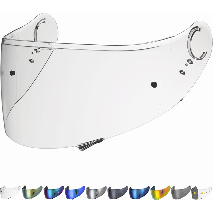 Захисний візор Everalo для шолома Shoei GT Air 2, Neotec, Opticson, CNS1 – прозорий, антидрап, антизапотівання, Pinlock Ready