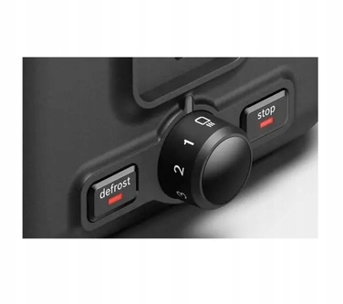 Тостер Bosch TAT3P423, чорний, 970 Вт