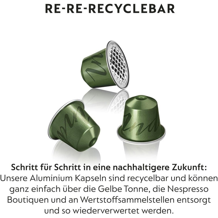 Кава Nespresso Original Ispirazione Roma, середнього обсмаження, 50 капсул, сумісна з Nespresso Original