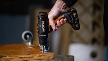 Дриль-шурупокрут WORX WX100.9, 30 Нм, 20 В, 2 швидкості, LED-підсвітка