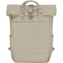 Рюкзак Expatrié Adele: елегантний ролтоп для жінок - універсальний, для роботи, на велосипеді, з відділенням для ноутбука (світло-зелений)