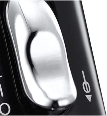 Міксер Russell Hobbs Handmixer Matt Schwarz 24672-56: 5 швидкостей + турбо, 2 насадки, зручна парковка