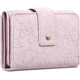 SENDEFN Wallet for Women, Medium-Sized Leather Purse, Zipper Wallet for Women with Coin Pocket & RFID Protection