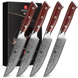material: damascus steel + rosewood
