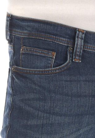 Чоловічі джинси MUSTANG Vegas Slim Fit Stretch Denim - сині, чорні, сірі (30-44, 30L-34L)