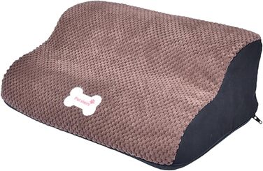 Сходинки для собак Dualoai - сходи для маленьких собак, для підйому на ліжко, знімний чохол, м'який нахил, для дому