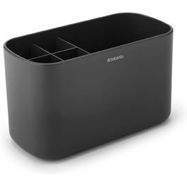Органайзер для ванної Brabantia Renew, пластик, темно-сірий, універсальний розмір
