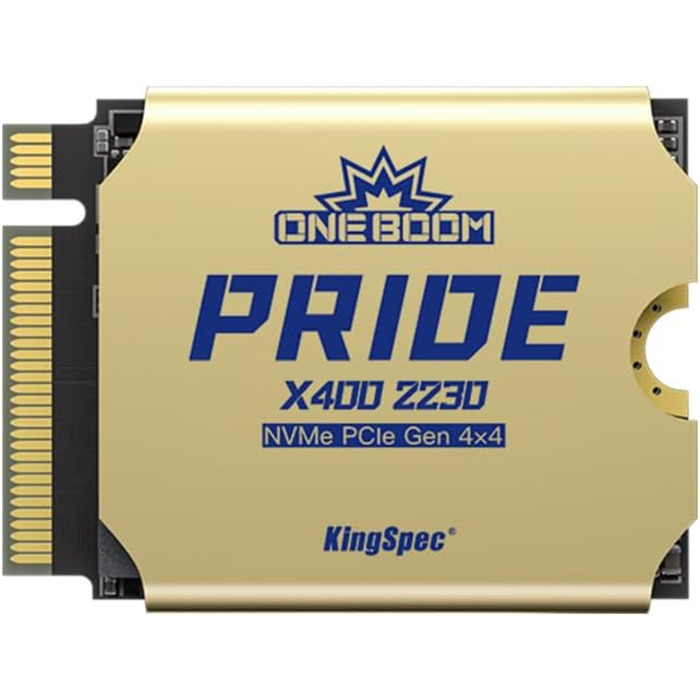 KingSpec ONEBOOM X400 SSD: Швидкий M.2 PCIe Gen4 NVMe SSD для ігор та ПК (512GB)