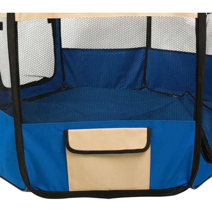 Клітка-манеж для цуценят та дрібних тварин XL, з 8 панелей, розкладний, знімний