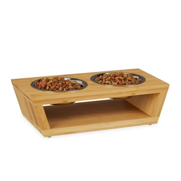 Relaxdays Pet Feeder