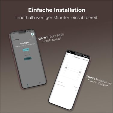 Автоматичний годівник для котів та собак Zedar A600, 6 літрів, з керуванням через APP, з нержавіючої сталі