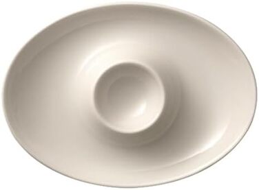 Villeroy & Boch - For Me Egg Cups, beautifully shaped egg cups made of premium porcelain for every occasion, dishwasher-safe, white