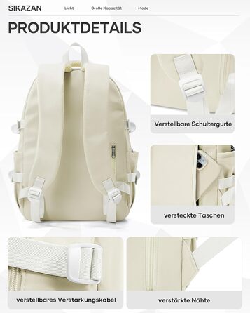 Шкільний рюкзак для підлітків: чорний, для дівчаток та хлопців. Шкільна сумка, casual рюкзак, 44x31x15 см