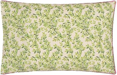 Designers Guild Ikebana Damask Cushion Cover, Printed, Cotton Percale, 50 x 75 cm