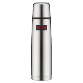 Термос Thermos Light & Compact із чашкою-кришкою, нержавіюча сталь, 1.0 л, сріблявий матовий