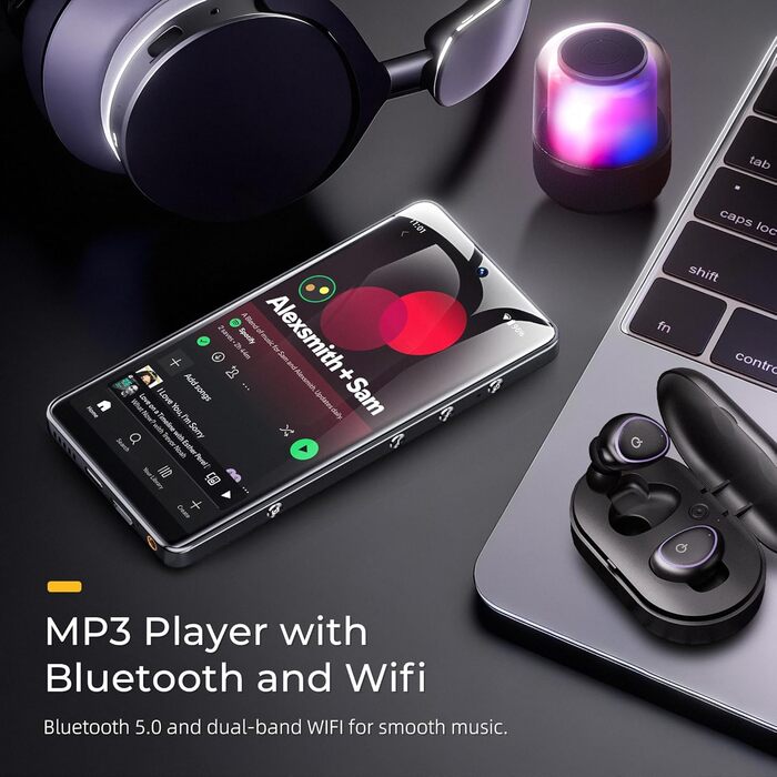 MP3 плеєр HIFI WALKER G7 Pro Android 13, 32GB, Bluetooth 5.0, WiFi, 5.2