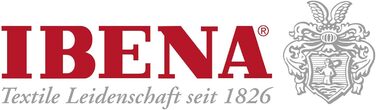 Плед-накидка для дивана Ibena Porto 75x200 см, м'який, зносостійкий, машинне прання, однотонний тауп