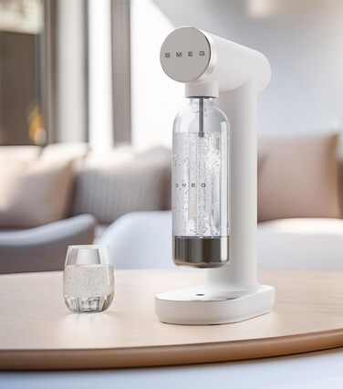 Smeg SKC01BLM Содовий апарат з регулятором газування та піддоном, 800 мл, темно-синій матовий