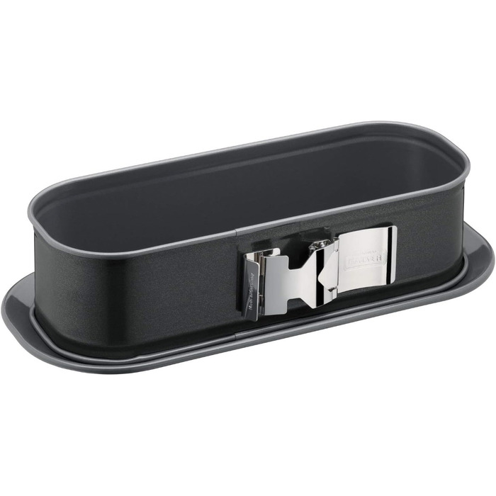 ORIGINAL KAISER Kaiser Springform La Forme Plus King's Cake 30 x 11 cm Made in Germany non-stick KAIRAMIC cut-resistant leak-proof, Alloyed Steel, Transparent, King's Cake Pan