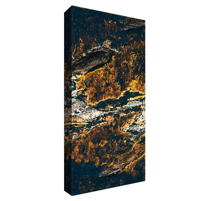 Акустична панель Addictive Sound зі графічним принтом Gold_2, звукопоглинаюча панель для стін 100x50x11 см, золотиста