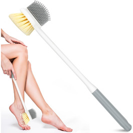 Щітка для ніг з довгою ручкою для душу, щітка для миття ніг, аксесуар для догляду за ногами для літніх людей