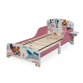 Relaxdays Superhero Toddler Bed with Storage