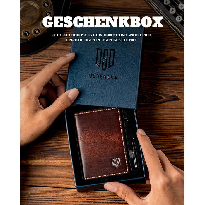 Портмоне чоловіче DODENSHA MagSnap Slim з монетницею, RFID захистом, для 10+ карток, чорно-червоний (Yl-braunsilber)