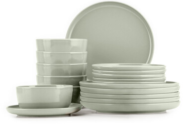 Обідній сервіс VictO Konsimo, набір тарілок на 6 осіб / 18 предметів