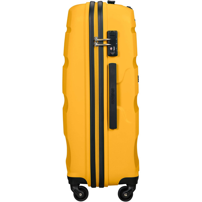 Чемодан American Tourister Bon Air Spinner S, 55 см, 31.5 л, червоний (світло-жовтий, M (66 см-57.5 л))