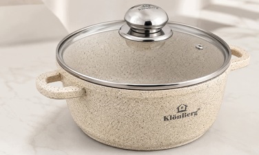 Набір алюмінієвих каструль KlönBerg, 12 предметів