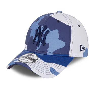 Кепка New Era New York Yankees Camo Pack Maroon 9Forty Регульована, темно-синій