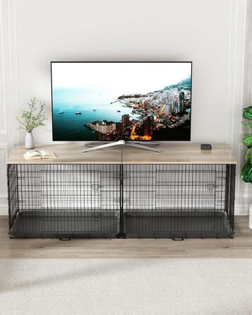 Насадка для собачого воріта, дерев'яна робоча поверхня, сіра. Сумісна з ворітками 76,2 см (30 дюймів).