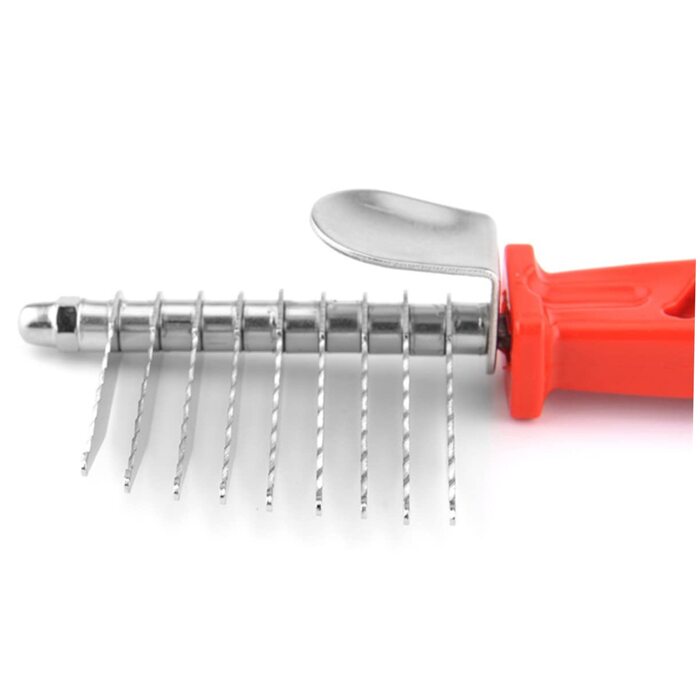 Набір гребінців для грумінгу тварин POPETPOP: гребінець для собак та котів, для вичісування та видалення шерсті (3 шт.)