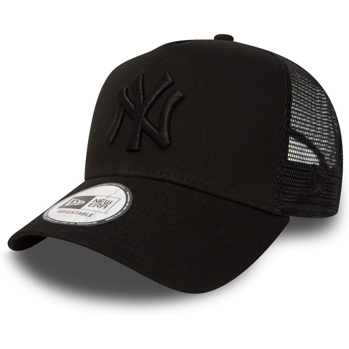 Кепка New Era 9Forty Trucker New York Yankees, чорна, універсальний розмір