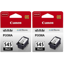 Оригінальний чорнильний картридж Canon PG-545 чорний для принтерів PIXMA, стандартний (набір 2 шт.)