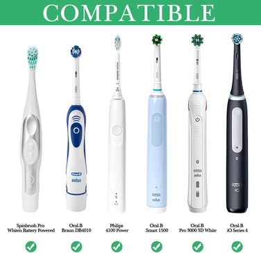 Linkidea Mini Electric Toothbrush Holder with Pebble Shell, Ceramic Marble Toothbrush Stand for Bathroom Vanity Countertops, Toothbrush Disposable Set for Couples Kids