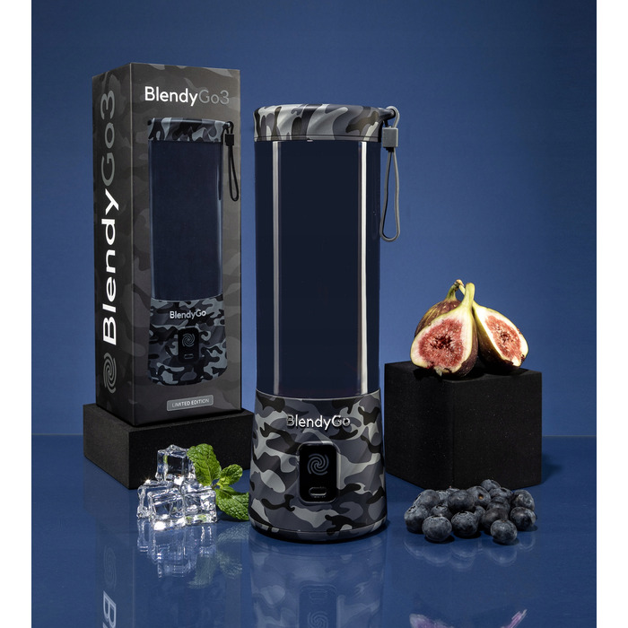 Бездротовий стаціонарний блендер BlendyGo 3 USB, 0,55 л, 250 Вт