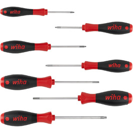 Набір викруток Wiha SoftFinish 7 шт. TORX, круглий стрижень, для дому, майстрів і промисловості