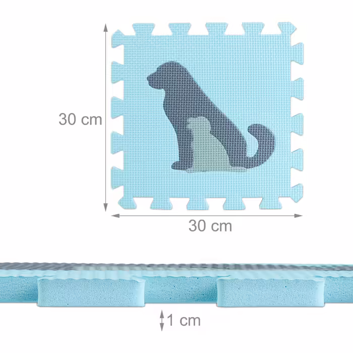 Relaxdays Animal Puzzle Mat