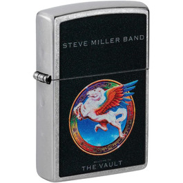 Запальничка Zippo Steve Miller Band Welcome to The Vault, хромована, кишенькова