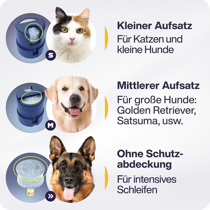 Електричний точилка для собачих кігтів з LED-підсвічуванням. Точилка для кігтів собак, фіолетового кольору.