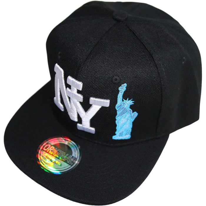 Кепка бейсболка NY з логотипом Нью-Йорка, оригінальна модель, для стильних чоловіків (52, Freedom)