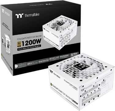 Блок живлення Thermaltake Toughpower GT 1200W, білий