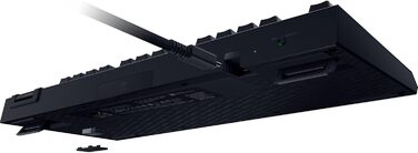 Механічна ігрова клавіатура Razer BlackWidow V4 TKL з зеленими перемикачами (RGB Chroma, 6 макро-клавіш, Doubleshot ABS-кейкапи, QWERTY US-розкладка)