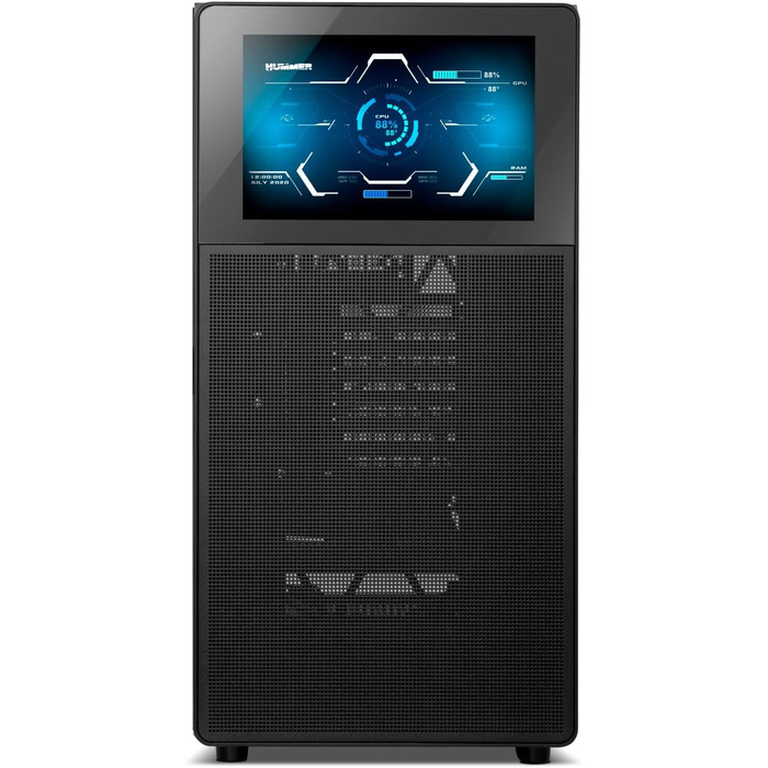 Ігровий корпус NOX Hummer BIOS Midi-Tower ATX/Micro-ATX/ITX, 8