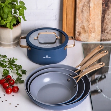 Набір сковорідок Valdinox Giovanni (3 шт.), 20/24/28 см, для індукційних та газових плит