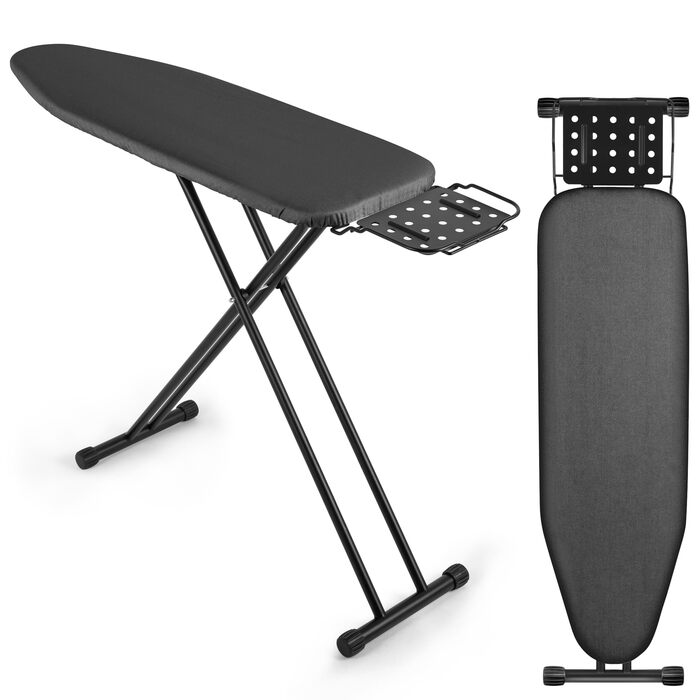 Відкидна гладильна дошка VIOFOTT, регульована висота 65-95 см, 120x34 см, сумісна з парогенераторами