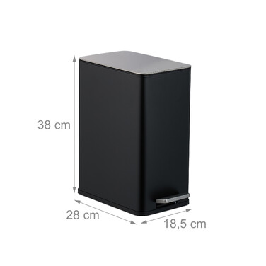 Relaxdays 10-Liter Cosmetic Storage Container