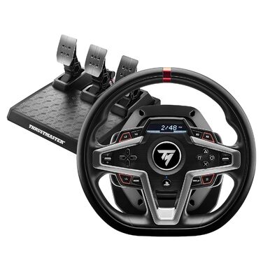 Руль та педалі Thrustmaster T248 Force Feedback для PS5, PS4, PC | Playstation